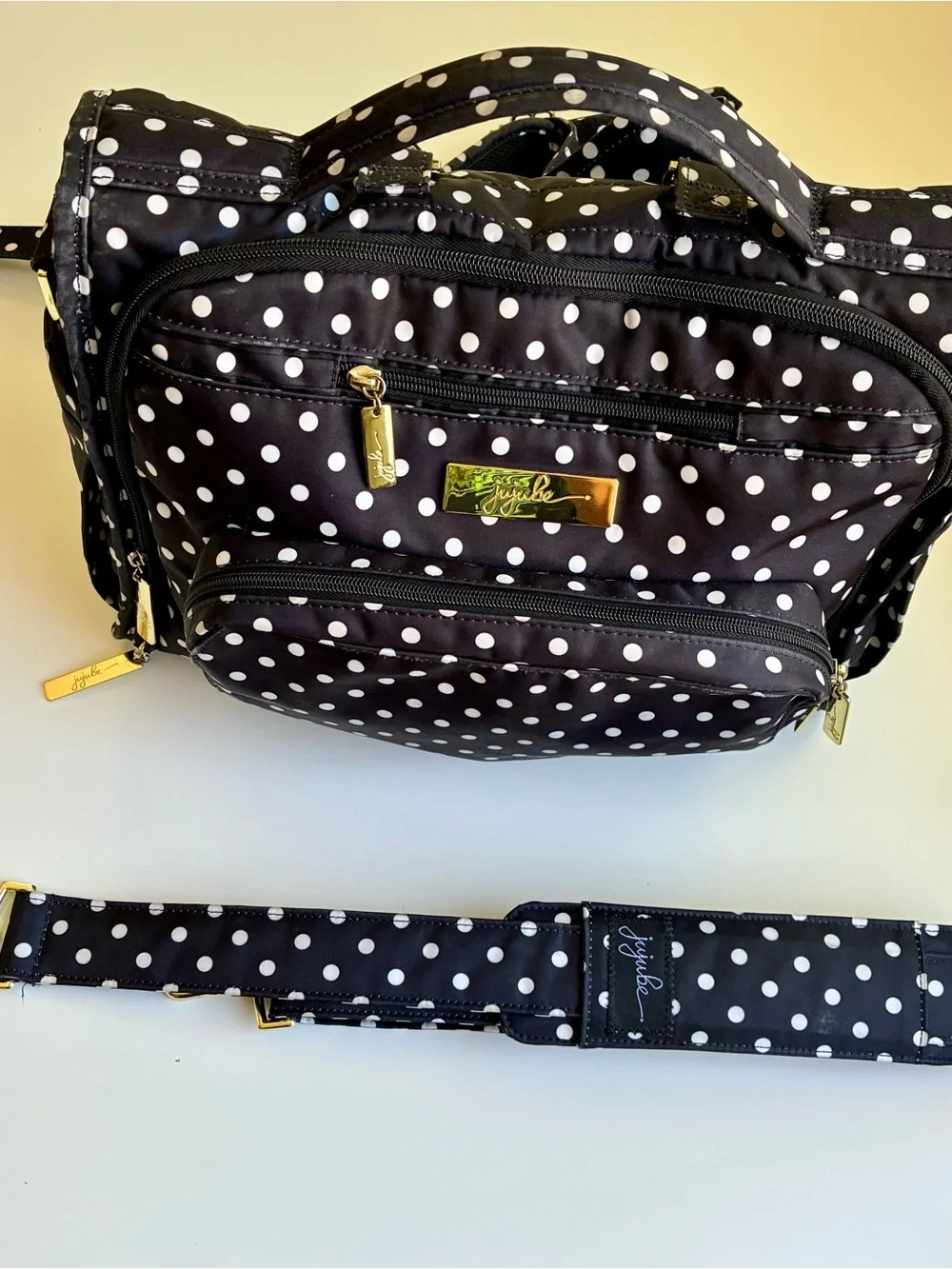 JuJuBe B.F.F Legacy Collection Convertible Diaper Bag, The Duchess